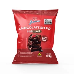 Chocolate em Pó Solúvel 50% Cacau Junco 1Kg